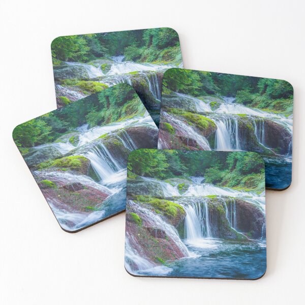 Item preview, Rust Red Patina and Chatsubomi Moss of Oshidori-Kakushi Falls designed and sold by Pix4Japan.