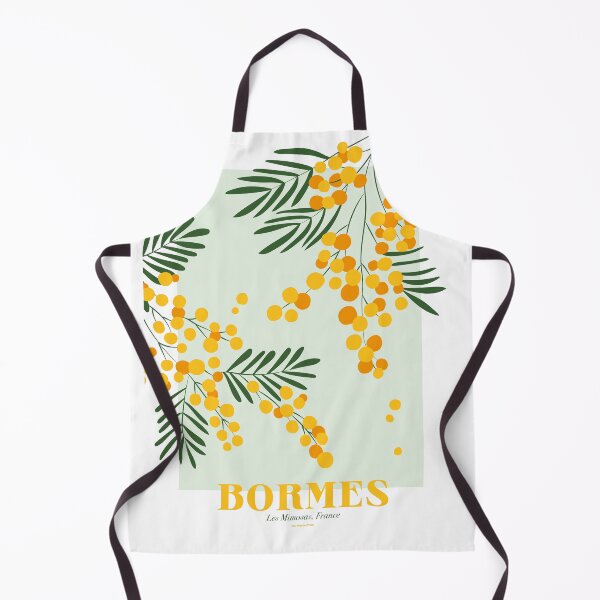 Item preview, poster illustration Bormes les mimosas, var, french riviera designed and sold by manonpradier.