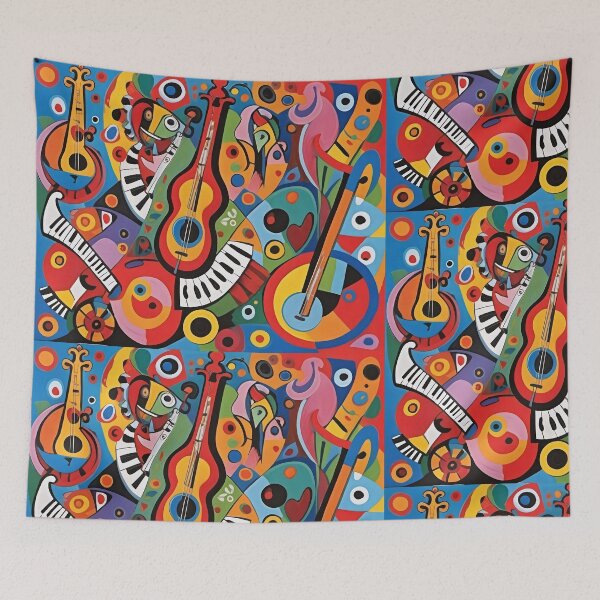 Item preview, Pop art musical composition 001 designed and sold by DJVYEATES.