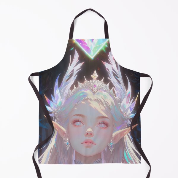 Item preview, Crystal Heart Fantasy Elf Anime Girl designed and sold by bubblegoth.