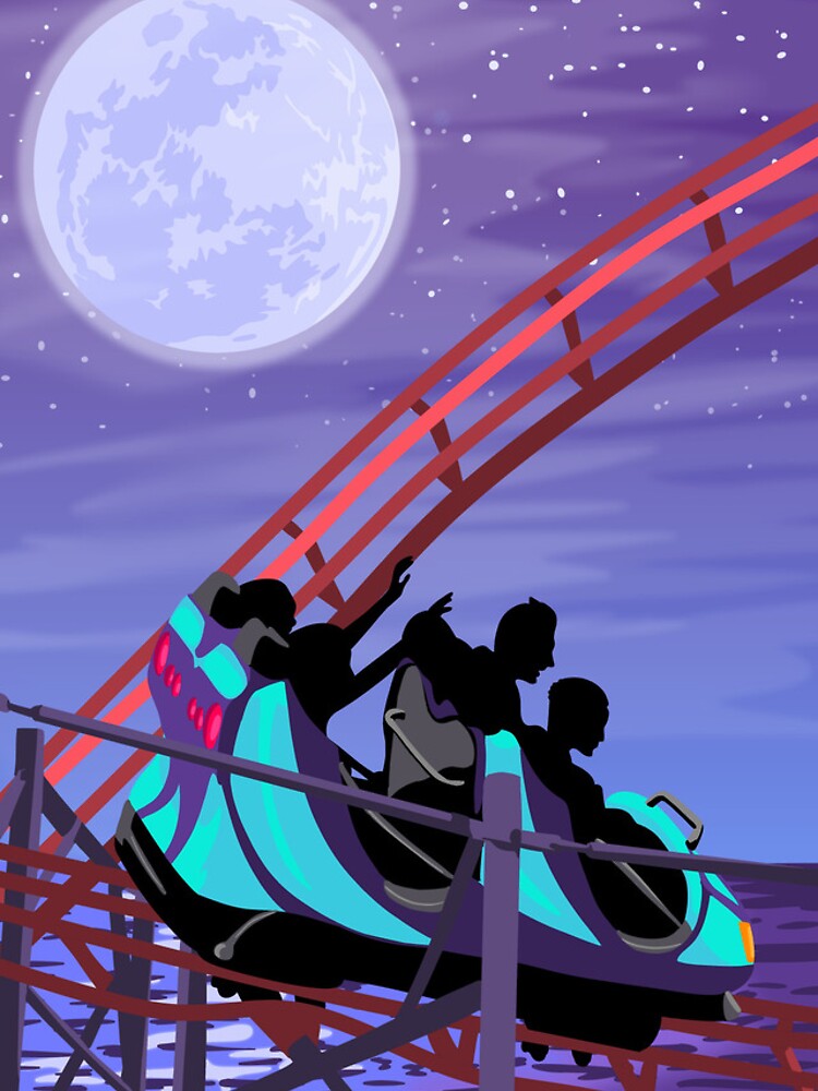 Thumbnail 5 of 5, iPhone Case, Moonlight Ride designed and sold by Timbucks.