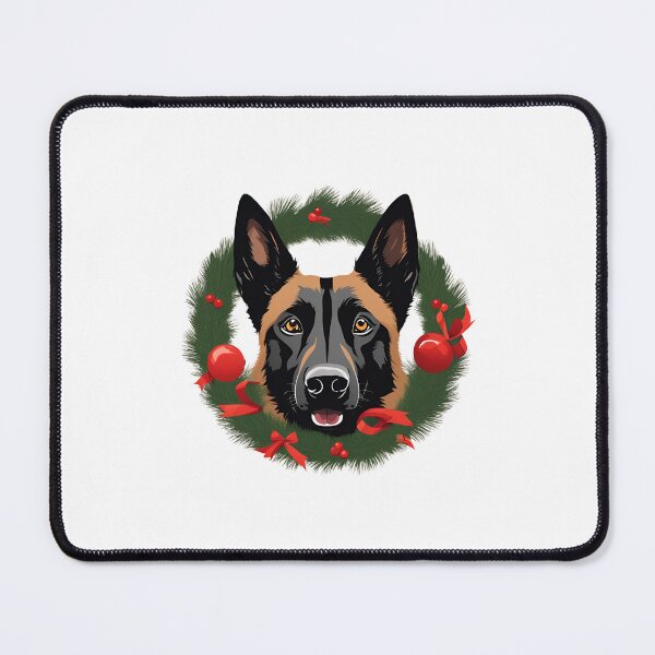 Item preview, Jolly Christmas - Malinois Nose Edition designed and sold by GoodyPaws.