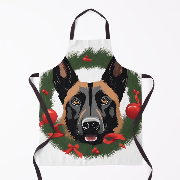 Item preview, Jolly Christmas - Malinois Nose Edition designed and sold by GoodyPaws.