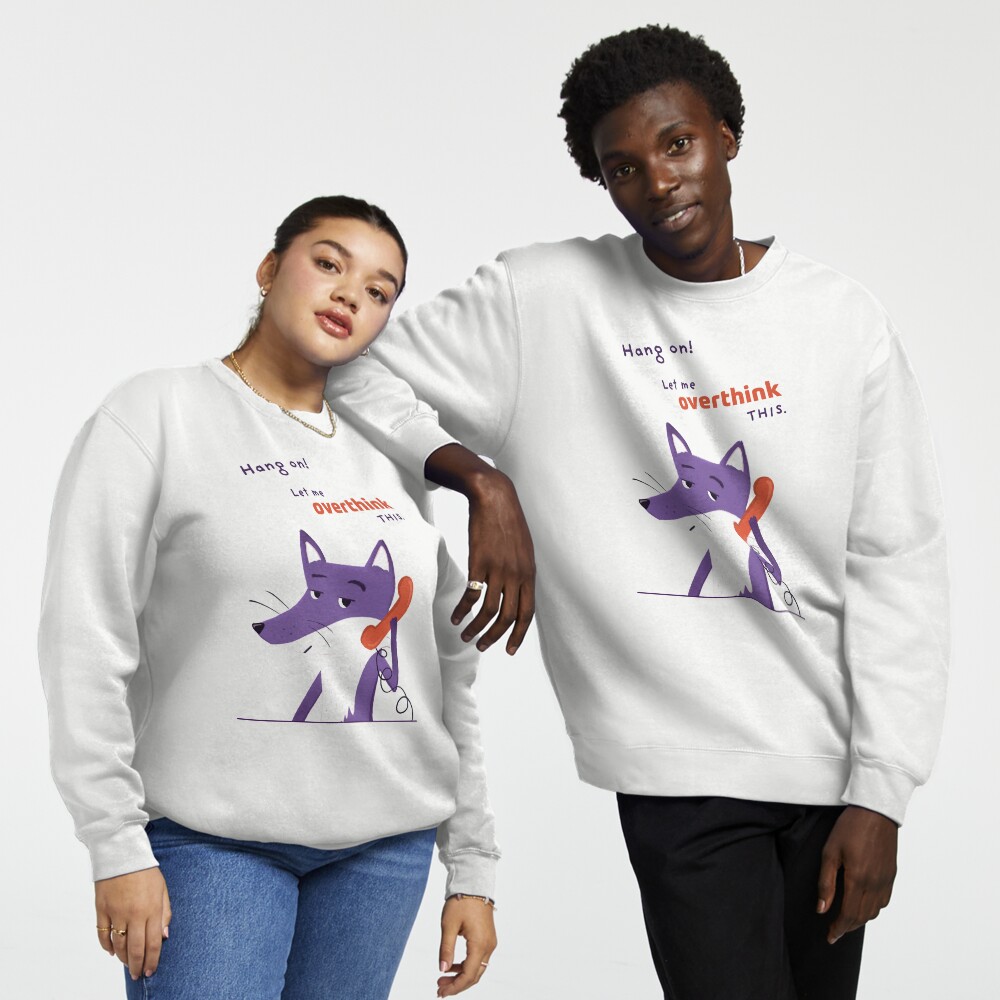 Item preview, Pullover Sweatshirt designed and sold by ItsPurpleFox.