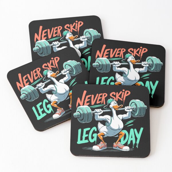 Item preview, Leg Day Goose Leg Training Funny Gym Gift designed and sold by Pineapple-Tree.