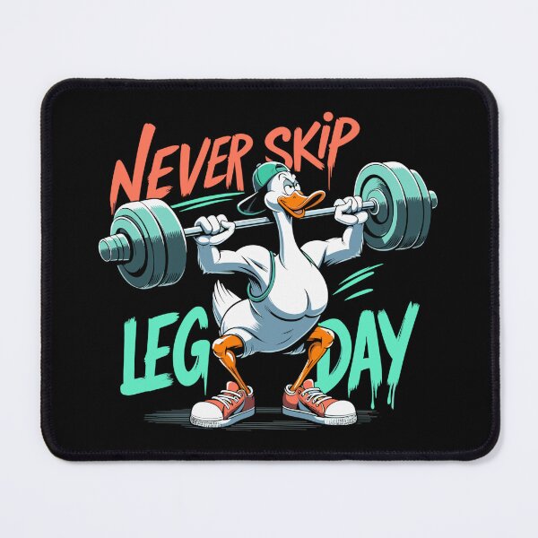 Item preview, Leg Day Goose Leg Training Funny Gym Gift designed and sold by Pineapple-Tree.