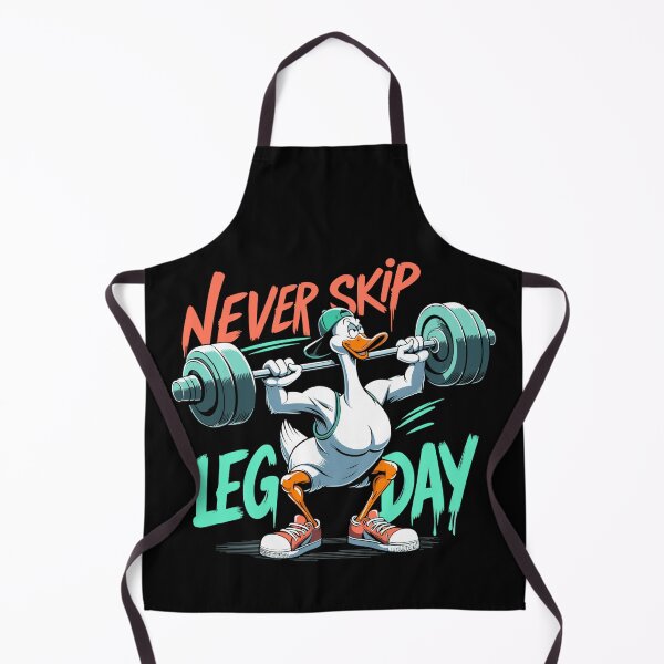 Item preview, Leg Day Goose Leg Training Funny Gym Gift designed and sold by Pineapple-Tree.