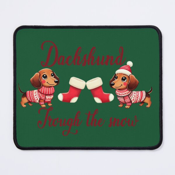 Item preview, Dachshund trough the snow designed and sold by Artisttina.