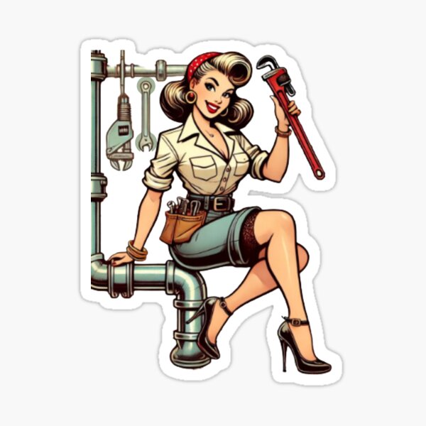Item preview, female plumber designed and sold by Iron-Adventure.