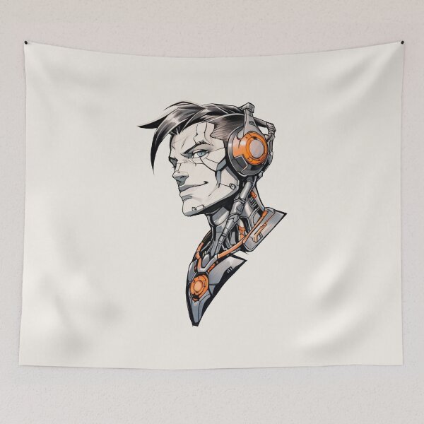 Item preview, Cyborg Man designed and sold by ArtCraftLab.