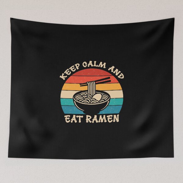 Item preview, Keep Calm And Eat Ramen designed and sold by EnchantedOwl.