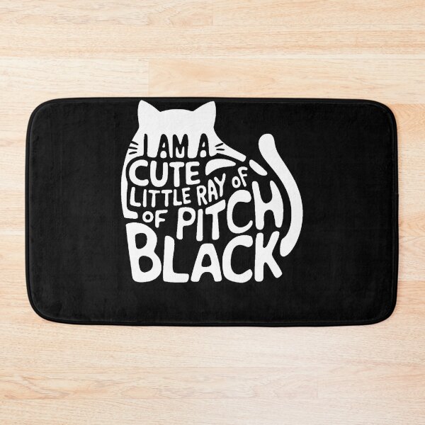 Item preview, I'm a cute little ray of pitch black - cute cat paws hair designed and sold by VintageOddities.