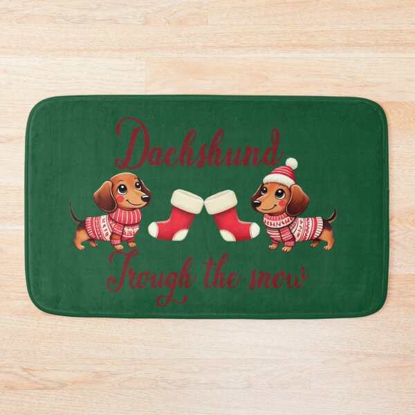 Item preview, Dachshund trough the snow designed and sold by Artisttina.