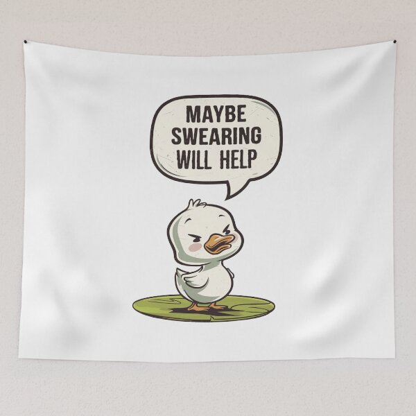 Item preview, Maybe Swearing Will Help designed and sold by lemurdesigns.