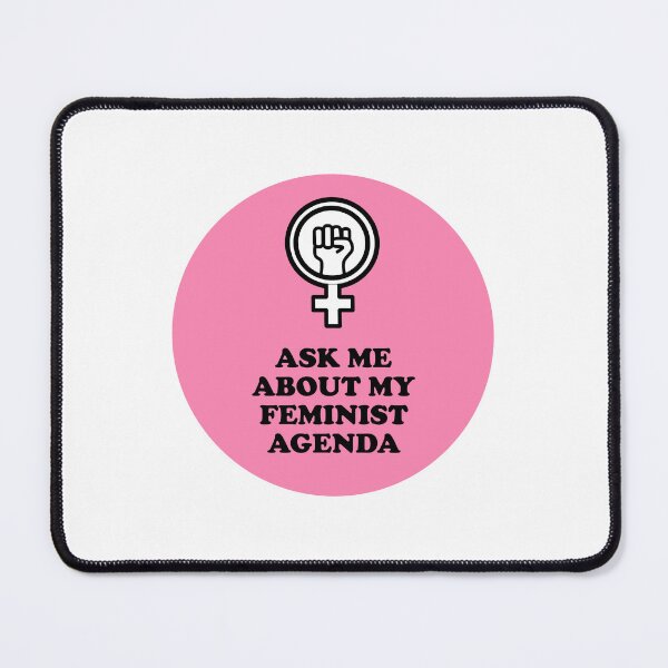 Item preview, Ask me about my feminist agenda designed and sold by Inspirationmotivation.