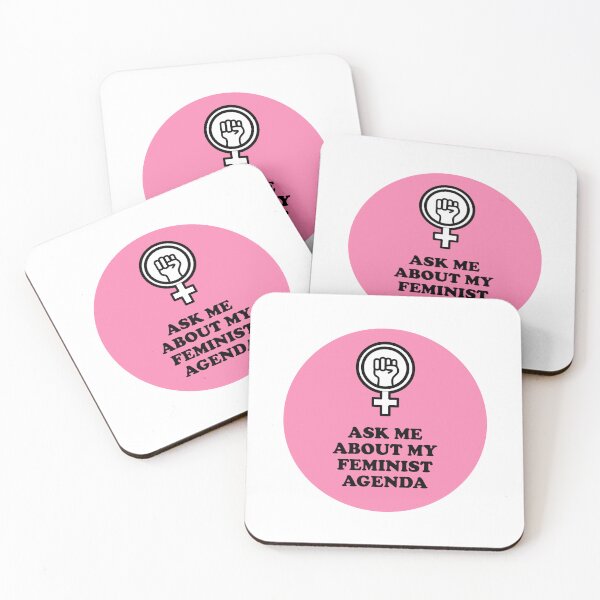 Item preview, Ask me about my feminist agenda designed and sold by Inspirationmotivation.