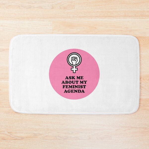 Item preview, Ask me about my feminist agenda designed and sold by Inspirationmotivation.
