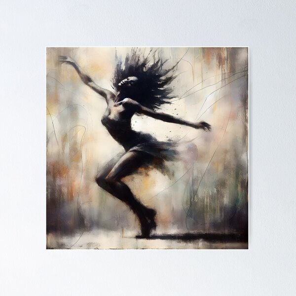 Artikelvorschau, dancing woman (v2-00050) entworfen und verkauft von cedmultimedia.