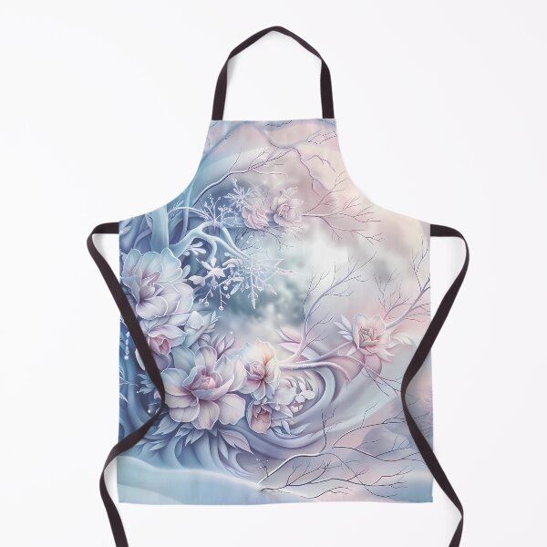 Item preview, Flowers on the tree. Full moon. Winter landscape. Pastel colors. designed and sold by MagelliShop.