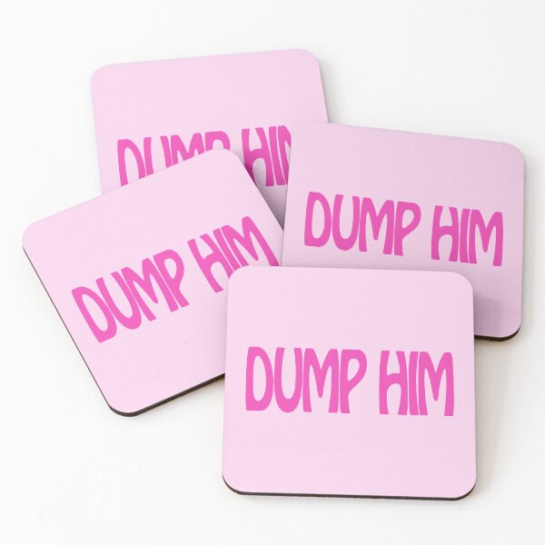 Item preview, DUMP HIM in pink designed and sold by Cool Club Shop.