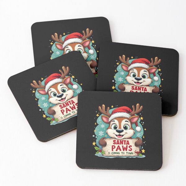 Item preview, Santa paws is coming to town designed and sold by marfanna.