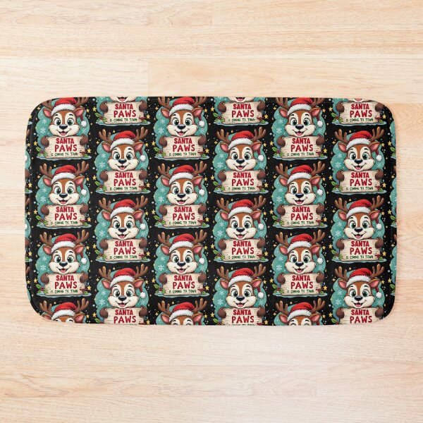 Item preview, Santa paws is coming to town designed and sold by marfanna.
