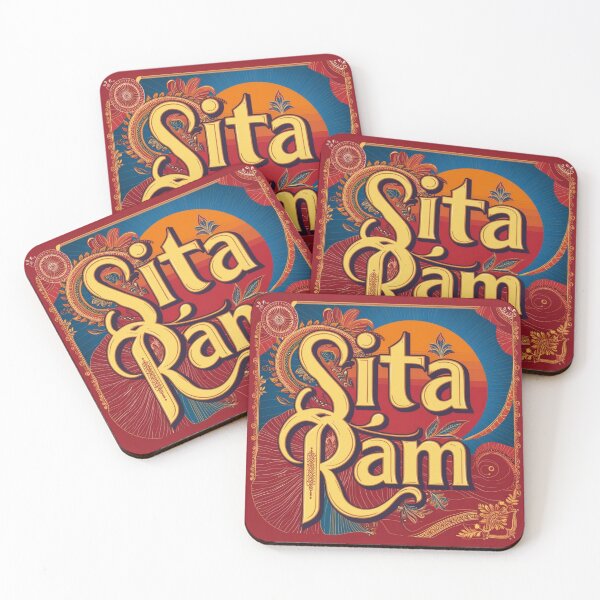 Item preview, Vibrant Sita Ram T-Shirt Design designed and sold by KumarDesignLab.