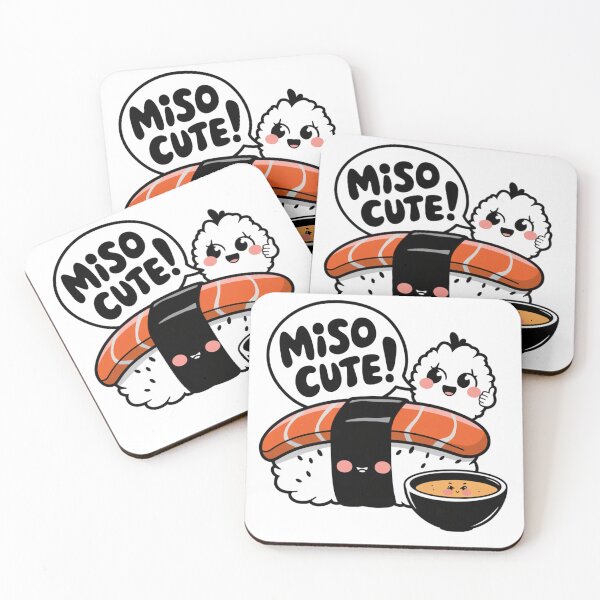 Aperçu de l'œuvre Miso Cute Sushi créée et vendue par IndyNative.