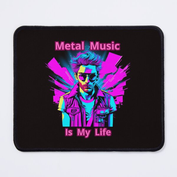 Item preview, METAL MUSIC IS MY LIFE designed and sold by Tadeusz1.