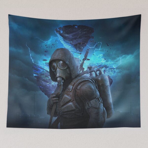 Item preview, STALKER 2: Heart of Chernobyl game art in blue designed and sold by Denis Epanov.