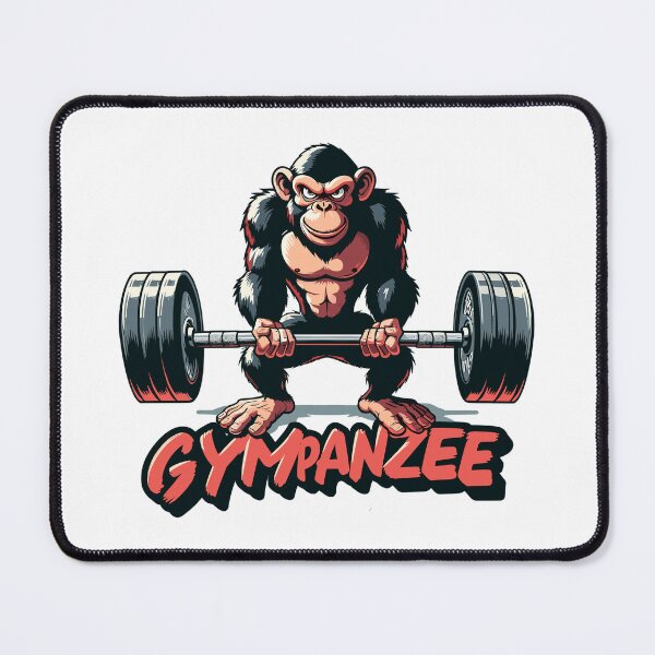 Item preview, Gympanzee chimpanzee funny gym gift designed and sold by Pineapple-Tree.