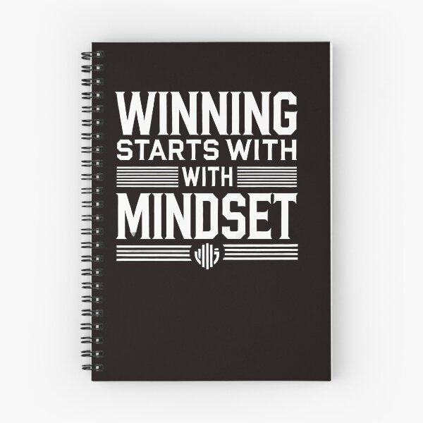 Item preview, Motivational Quote, Winning Starts with Mindset designed and sold by Logiamerch.