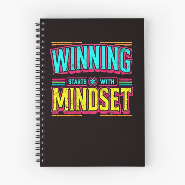 Item preview, Motivational Quote, Winning Starts with Mindset designed and sold by Logiamerch.