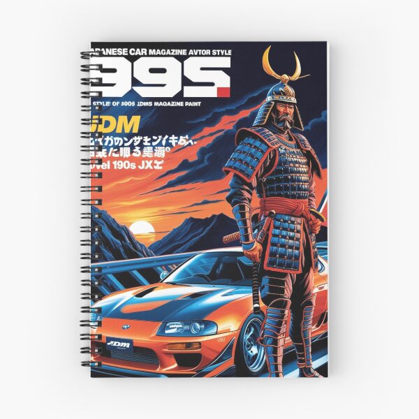 Item preview, JDM, Car, samurai, warrior, Japan, 90s, Drift, cherry blossoms, Kyoto, Mt Fuji, Japanese Sun, samurai armor, fast, tuner, men-yoroi, mengu,  designed and sold by tshirtart2024.