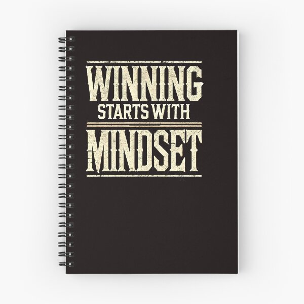 Item preview, Motivational Quote, Winning Starts with Mindset designed and sold by Logiamerch.