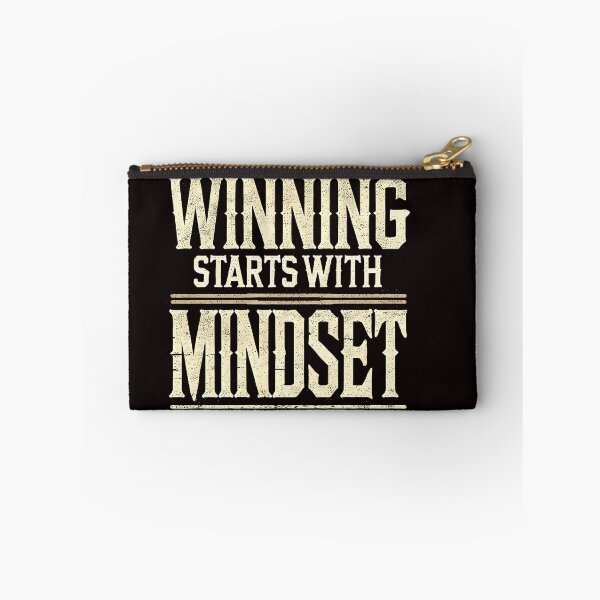 Item preview, Motivational Quote, Winning Starts with Mindset designed and sold by Logiamerch.