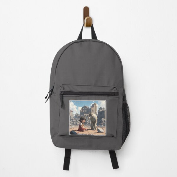 Item preview, Wolf comforting a little girl designed and sold by GiCapgraphics.