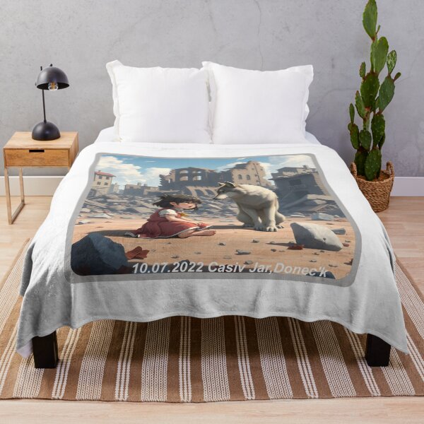 Item preview, Wolf comforting a little girl designed and sold by GiCapgraphics.