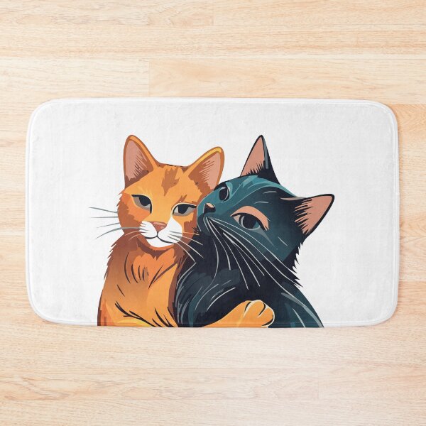 Item preview, Cute black and orange cats designed and sold by VelosityPrints.