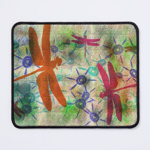 Item preview, Dragonfly on Flowers designed and sold by brickinthewall.