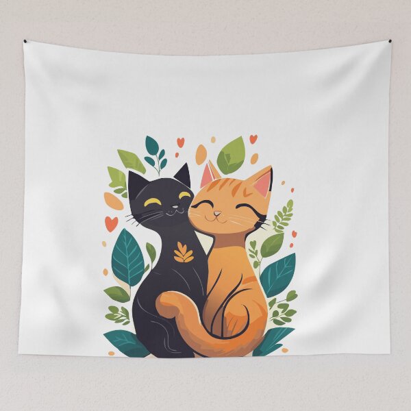 Item preview,  Cute black and orange nature hug designed and sold by VelosityPrints.