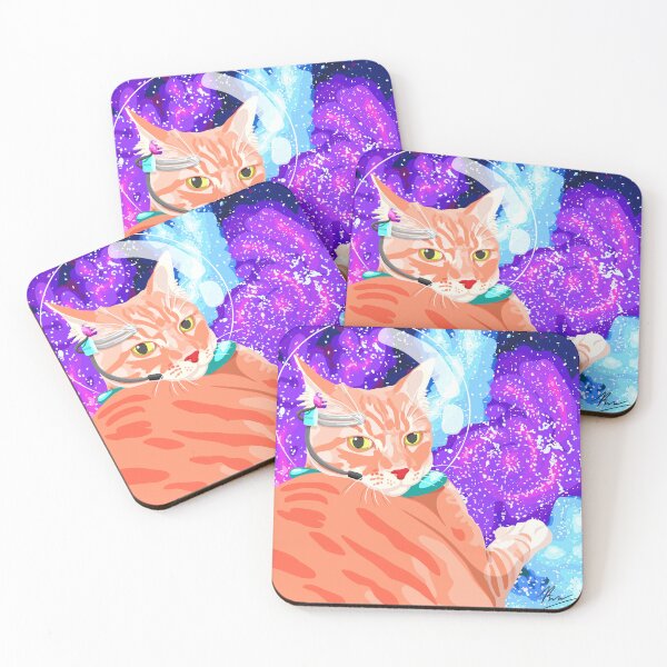 Item preview, Cat In Space designed and sold by RachelRabbbit.