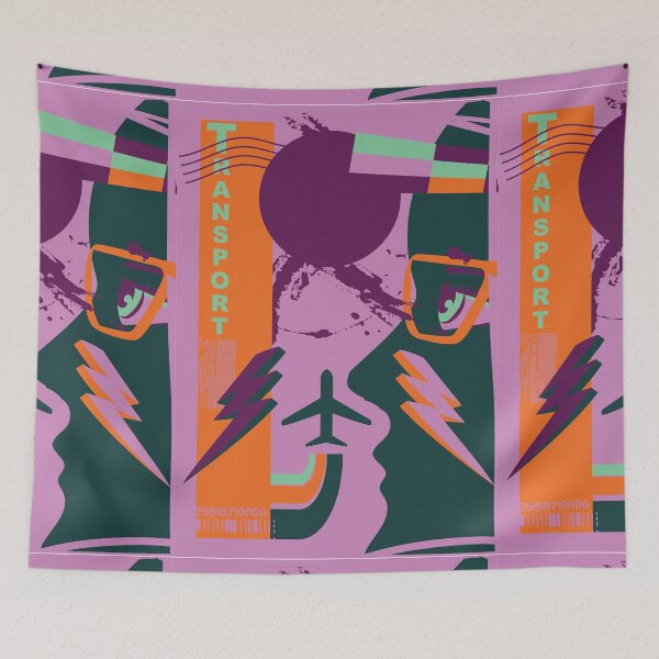 Item preview, Transport motivation pop art designed and sold by Paintbase.