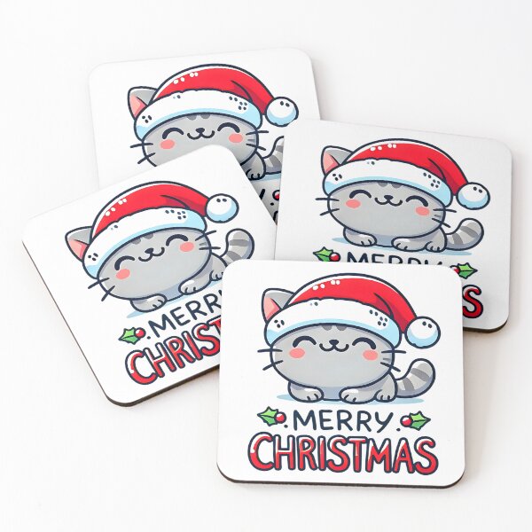 Item preview, A Purr-fect Christmas! Bringing joy and whiskers to the holidays! designed and sold by VibePrintStudio.