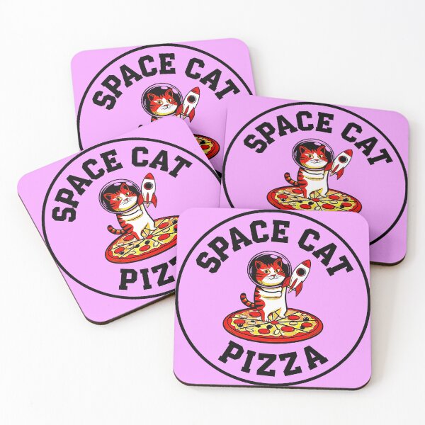 Item preview, Space Cat Pizza Mission designed and sold by Amanda's Factory.