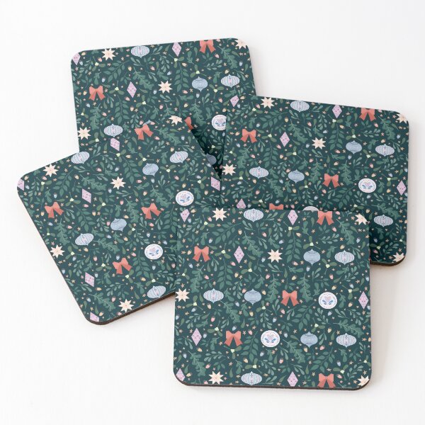 Item preview, Christmas Tree - Holly Green designed and sold by Fables Of Lyna.