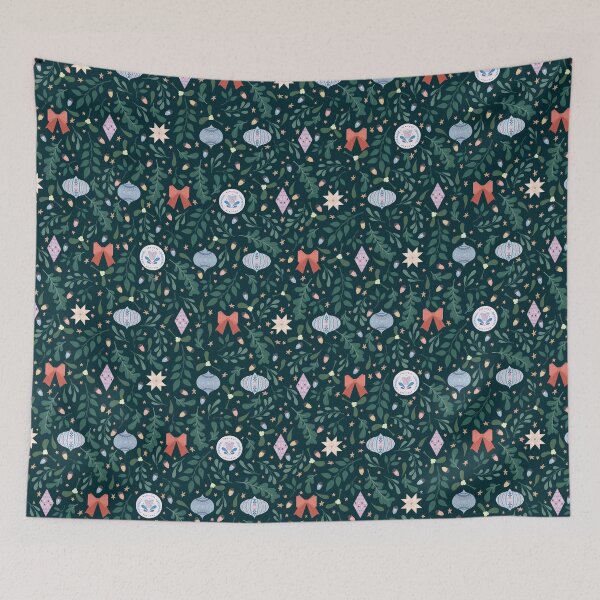 Item preview, Árbol de Navidad - Verde acebo designed and sold by Fables Of Lyna.
