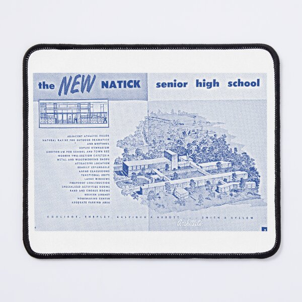 Item preview, The New Natick Senior High School / Vintage designed and sold by Cuttintees.