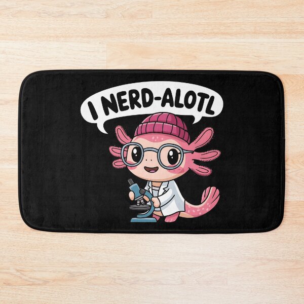 Item preview, Nerdy Scientists Axolotl designed and sold by PlanetMarker.