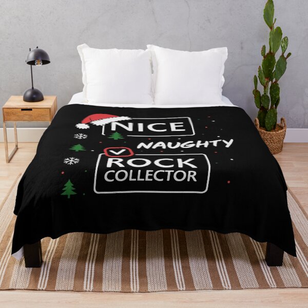 Item preview, Nice Naughty Rock Collector designed and sold by tmerchtrends.